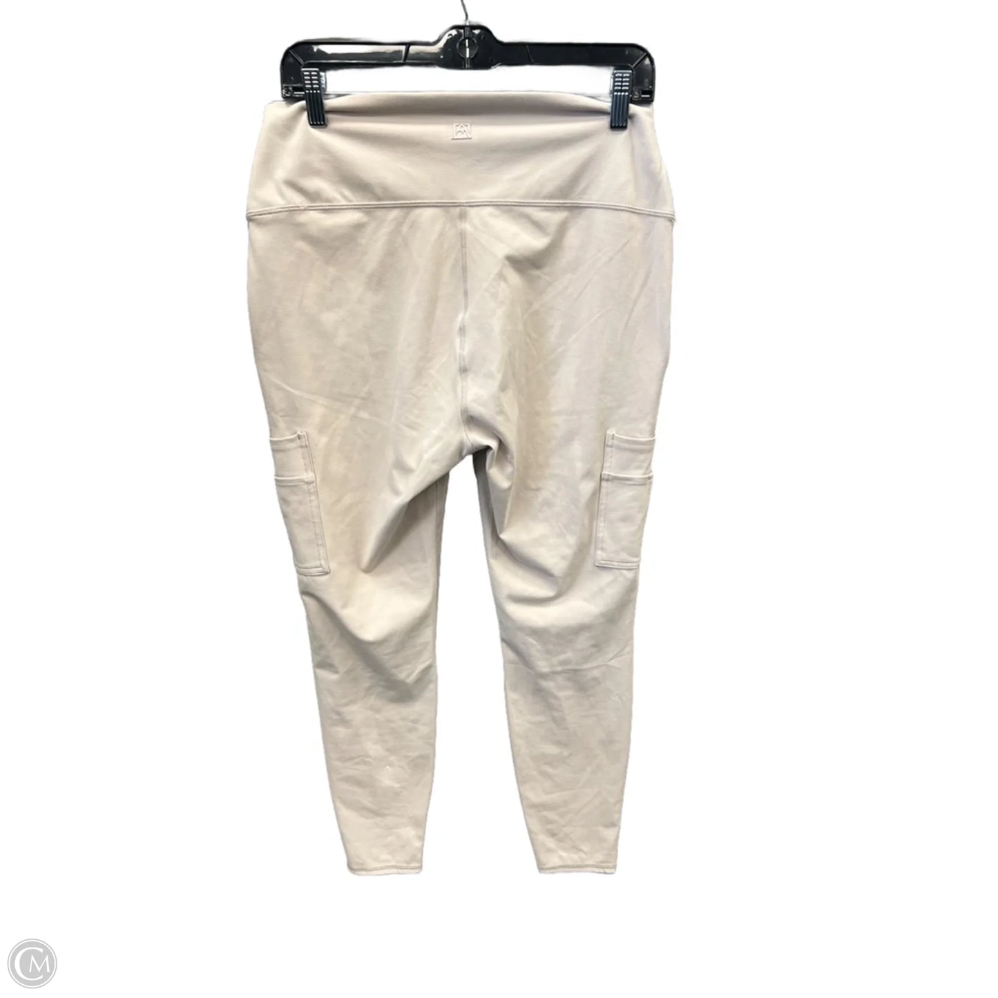 Athletic Leggings By Avalanche In Tan, Size: Xl
