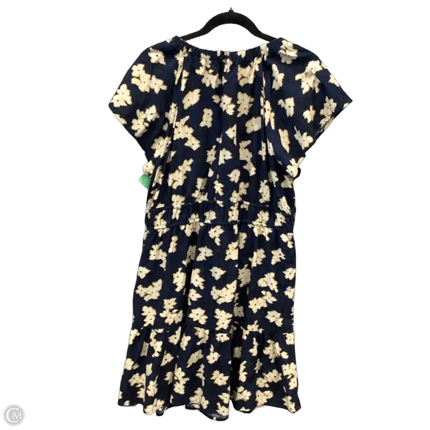Dress Casual Midi By Time And Tru In Blue, Size: Xxl
