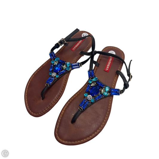 Sandals Flats By Union Bay In Blue, Size: 9.5