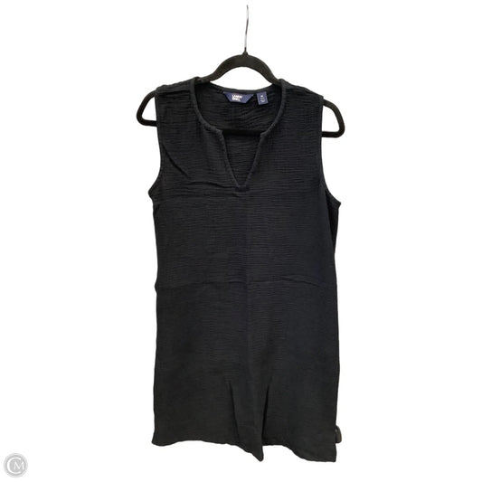 Dress Casual Midi By Lands End In Black, Size: M