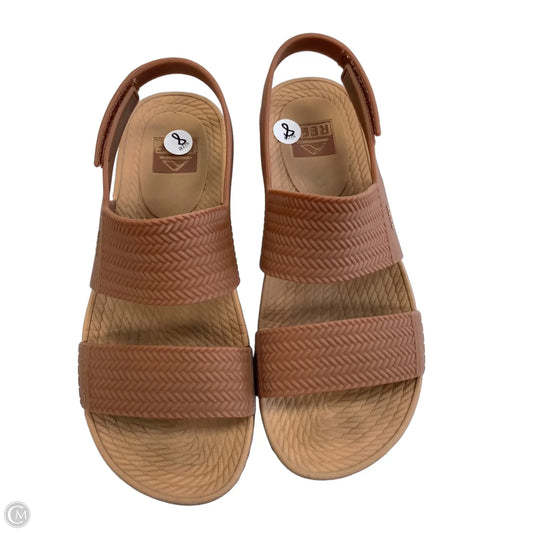 Sandals Flats By Reef In Brown, Size: 8