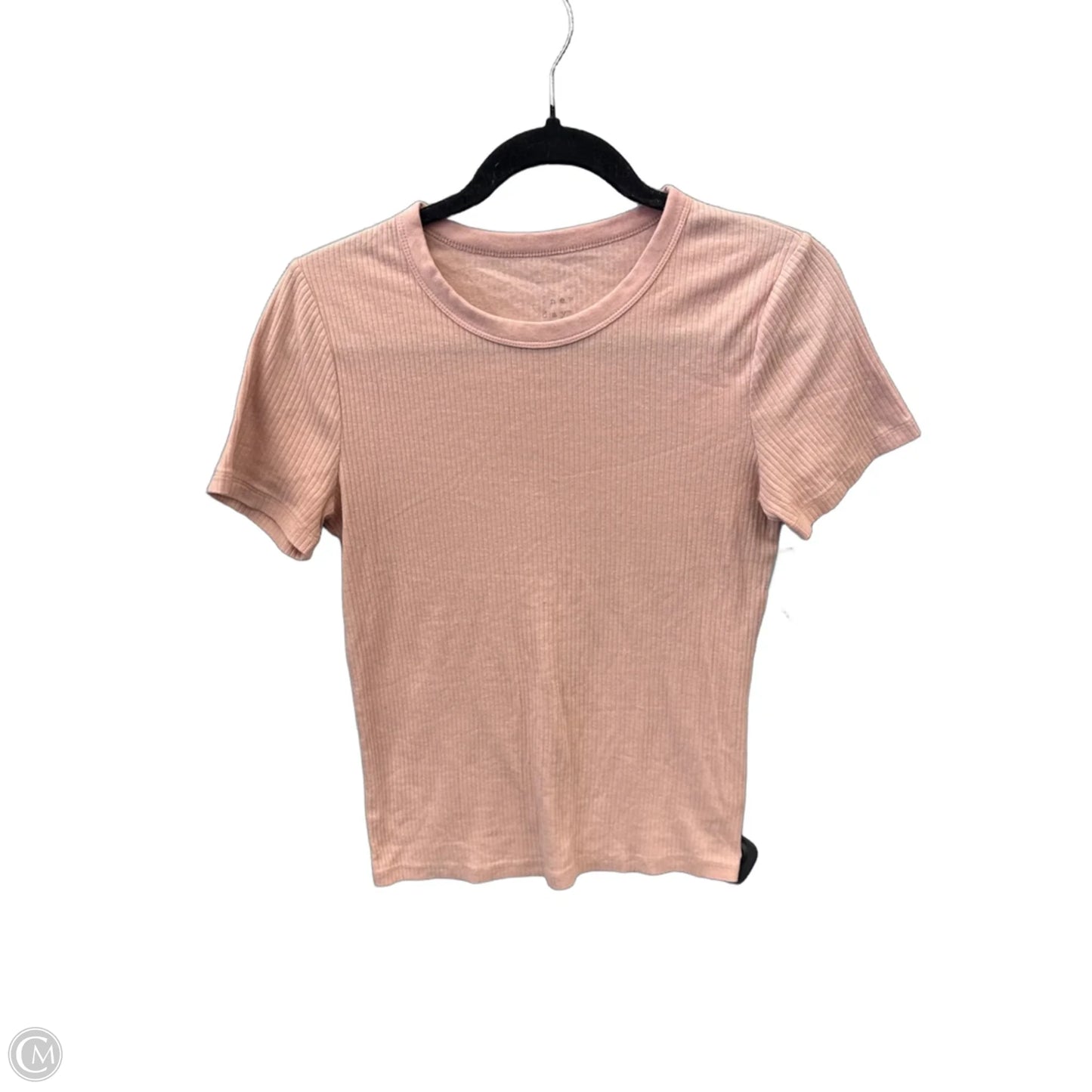 Top Short Sleeve By A New Day In Pink, Size: S
