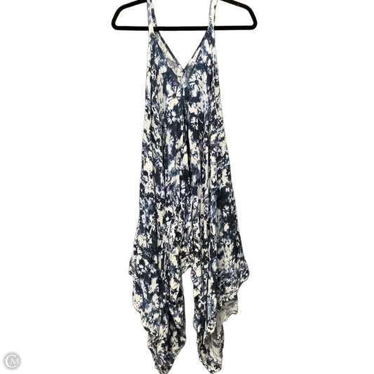 Jumpsuit By Japna In Blue & White, Size: M