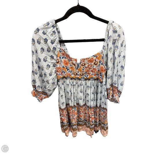 Dress Casual Midi By Angie In Blue, Size: S