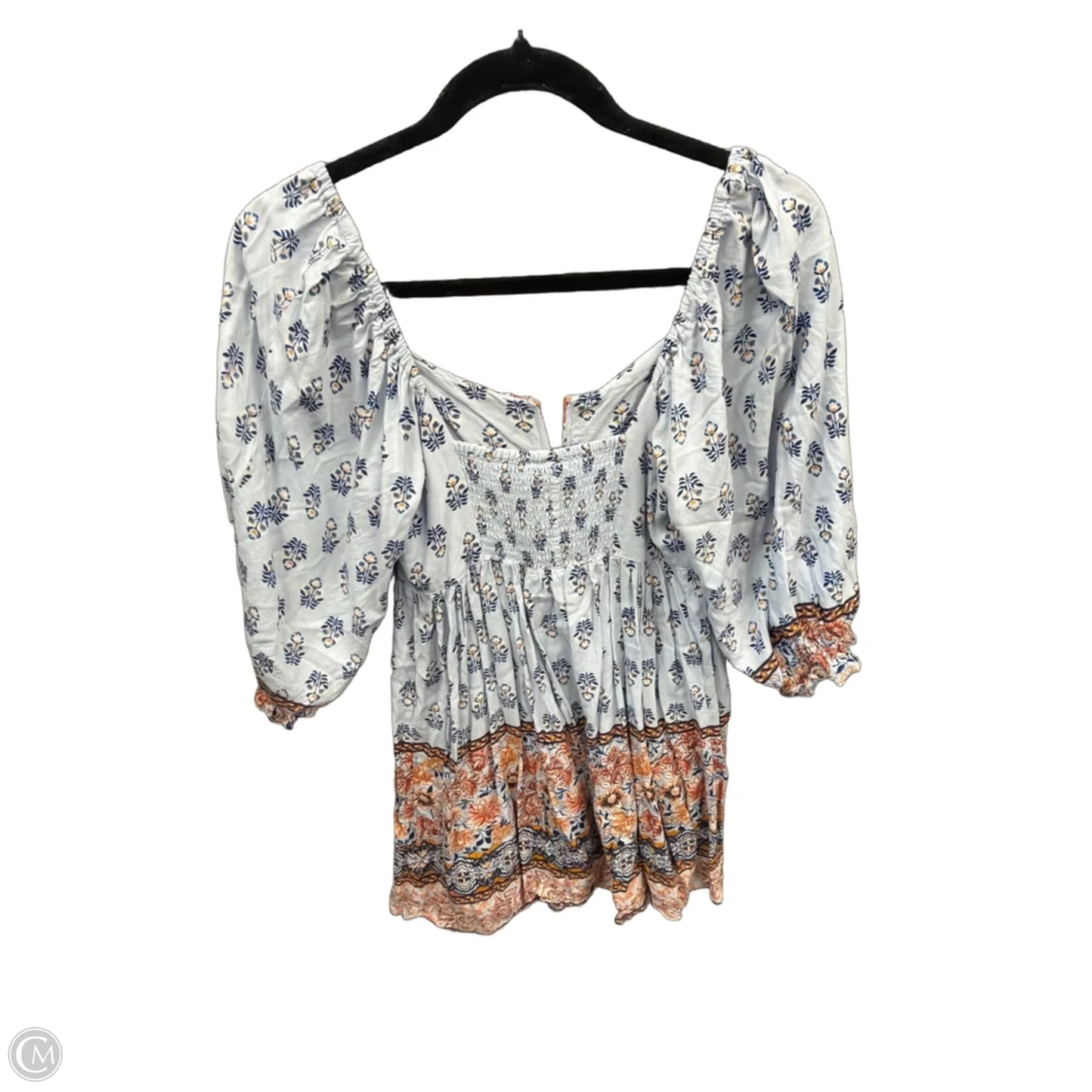 Dress Casual Midi By Angie In Blue, Size: S