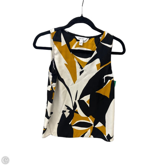 Top Sleeveless By Nine West Apparel In Multi-colored, Size: Xs