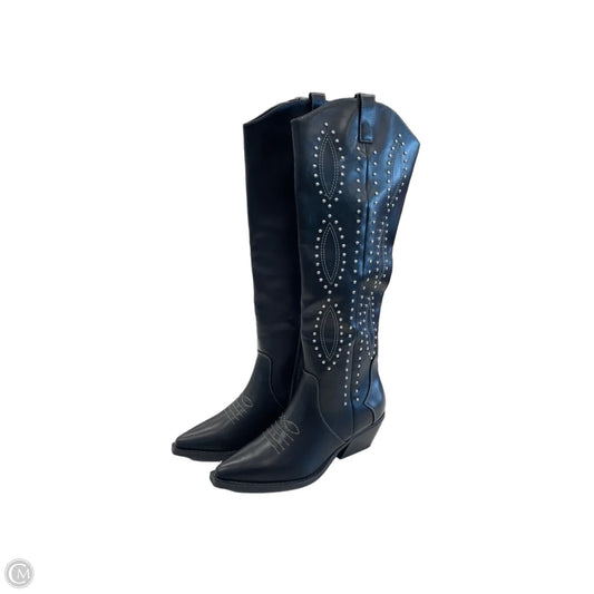 Boots Western By Jf In Black, Size: 7.5