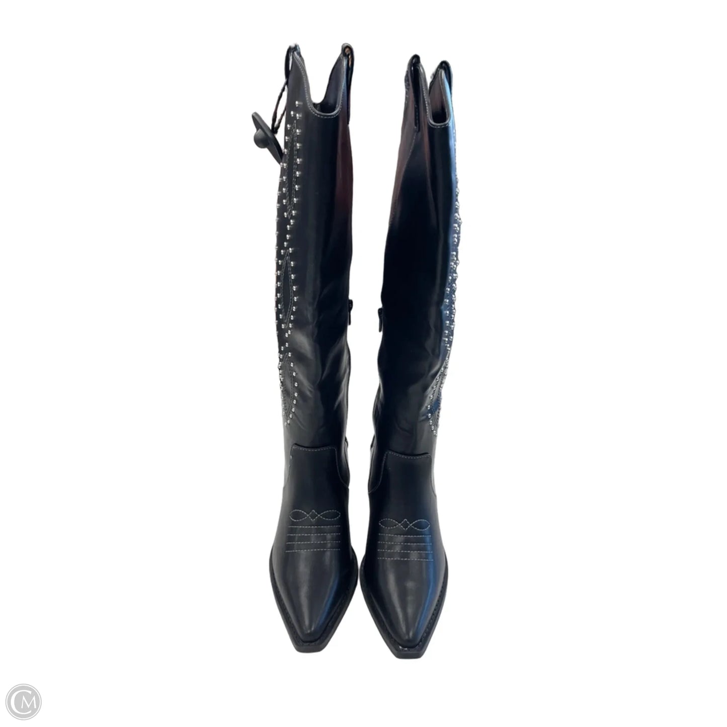 Boots Western By Jf In Black, Size: 7.5