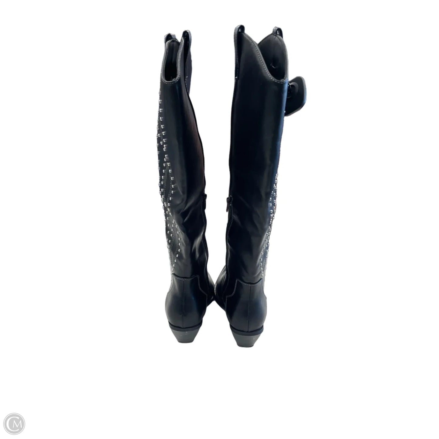 Boots Western By Jf In Black, Size: 7.5
