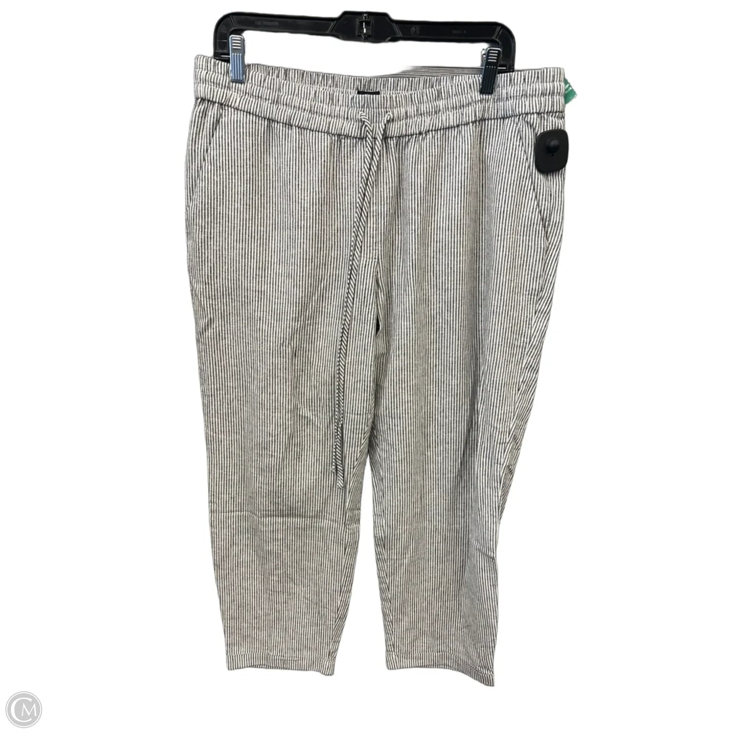 Pants Lounge By J. Crew In Striped Pattern, Size: 14