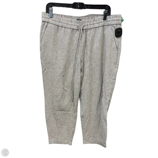 Pants Lounge By J. Crew In Striped Pattern, Size: 14