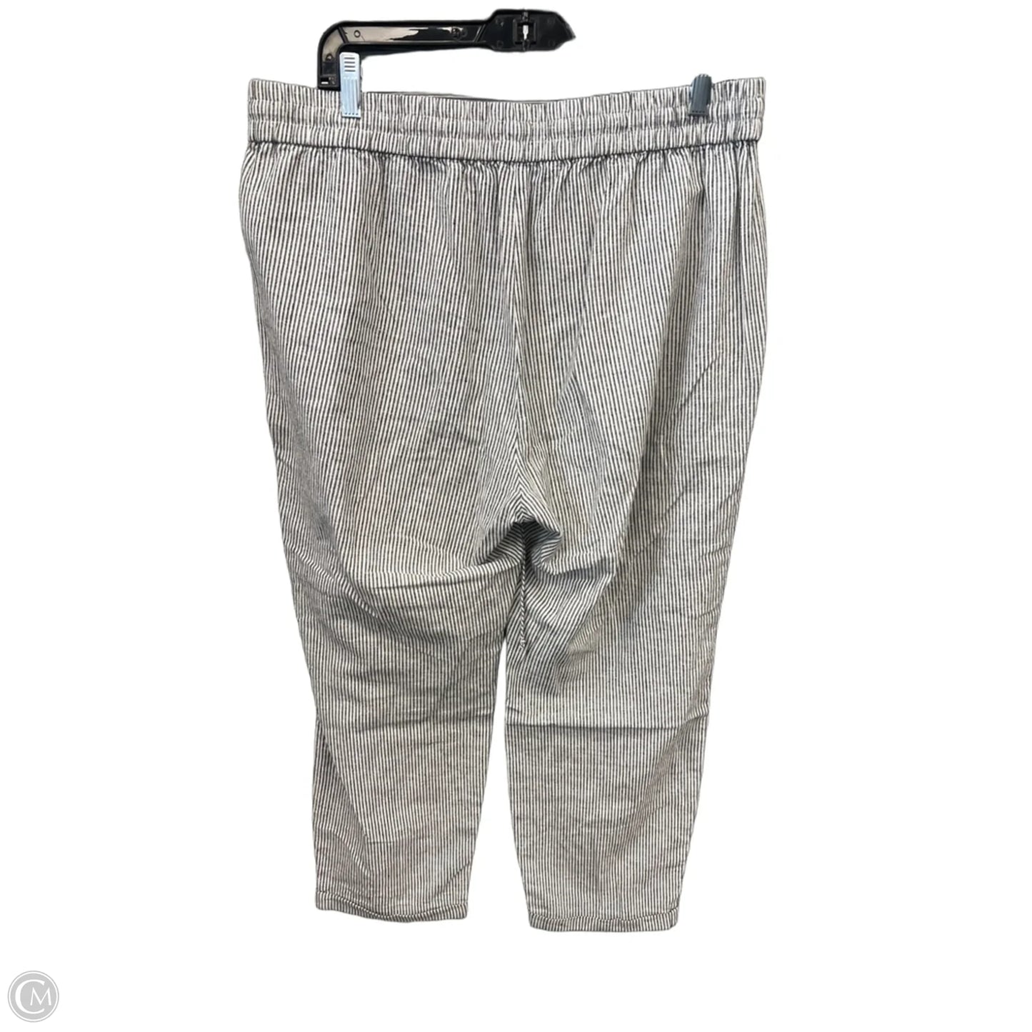 Pants Lounge By J. Crew In Striped Pattern, Size: 14