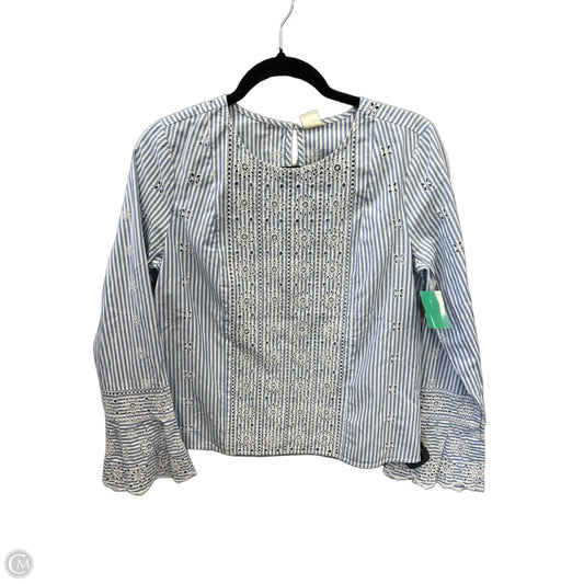 Top Long Sleeve By Gap In Striped Pattern, Size: Xs