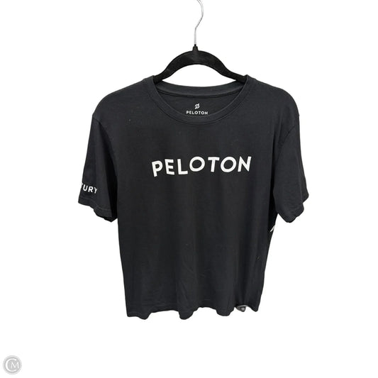 Top Short Sleeve By Peloton In Black, Size: M