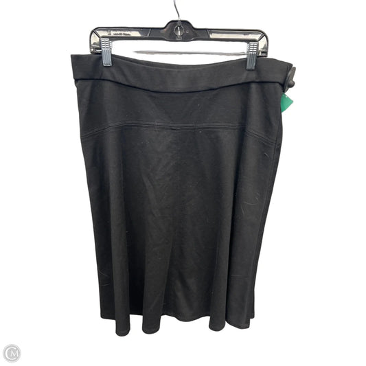 Skirt Maxi By Style And Company In Black, Size: 16