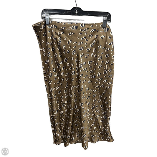 Skirt Maxi By Hayden La In Brown, Size: 18