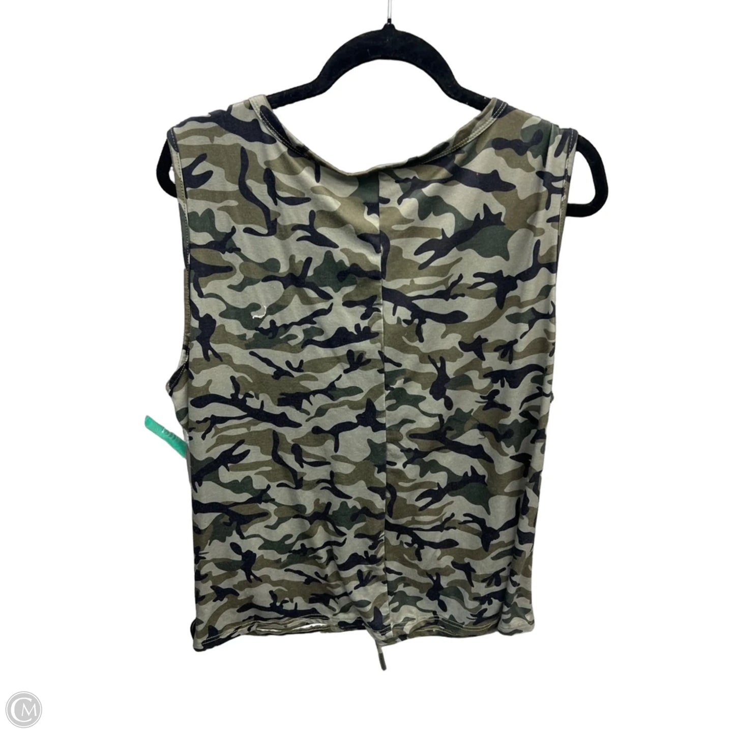 Top Sleeveless By Clothes Mentor In Camouflage Print, Size: 3x