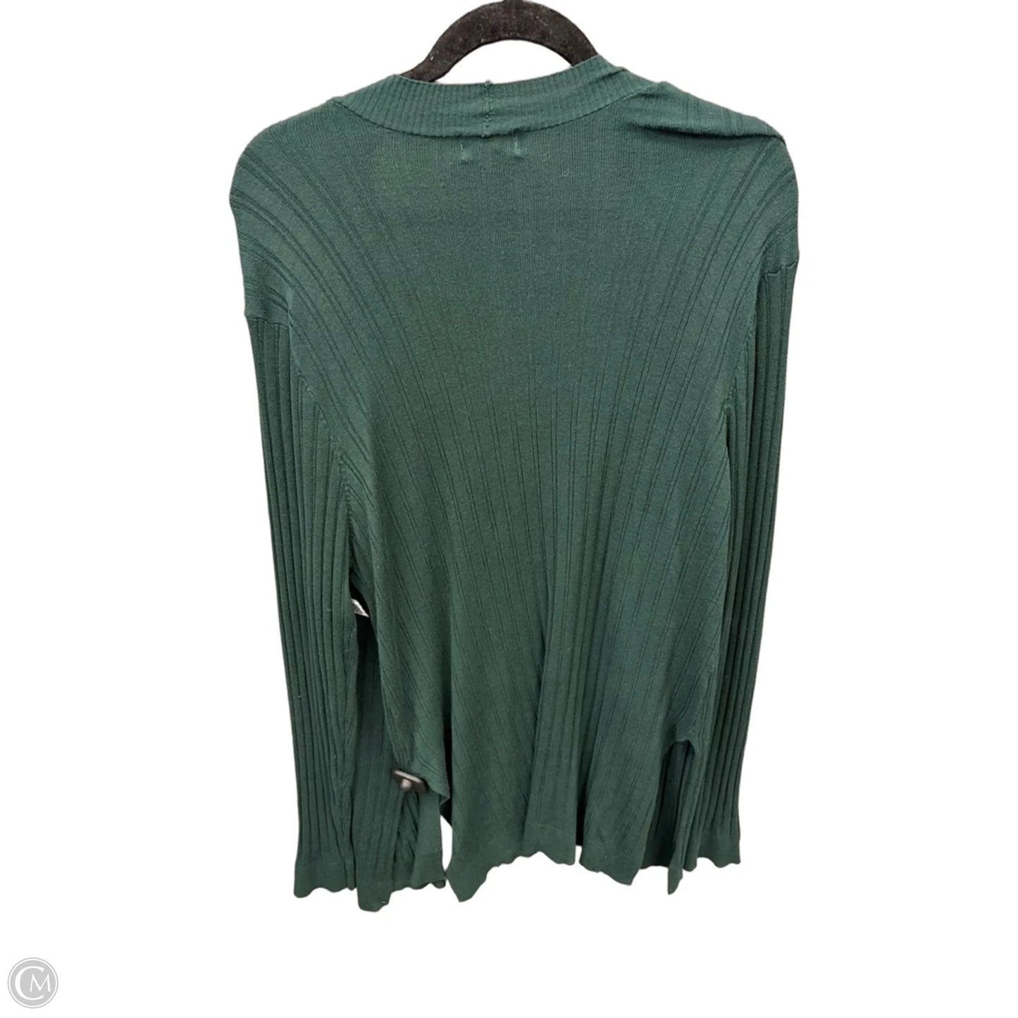 Cardigan By Clothes Mentor In Green, Size: 2x