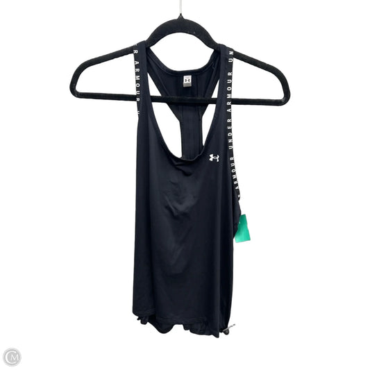 Athletic Tank Top By Under Armour In Black, Size: M