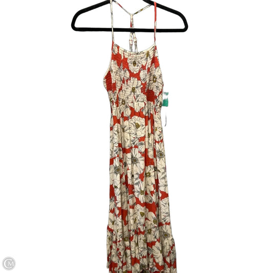 Dress Casual Maxi By Free People In Orange, Size: M