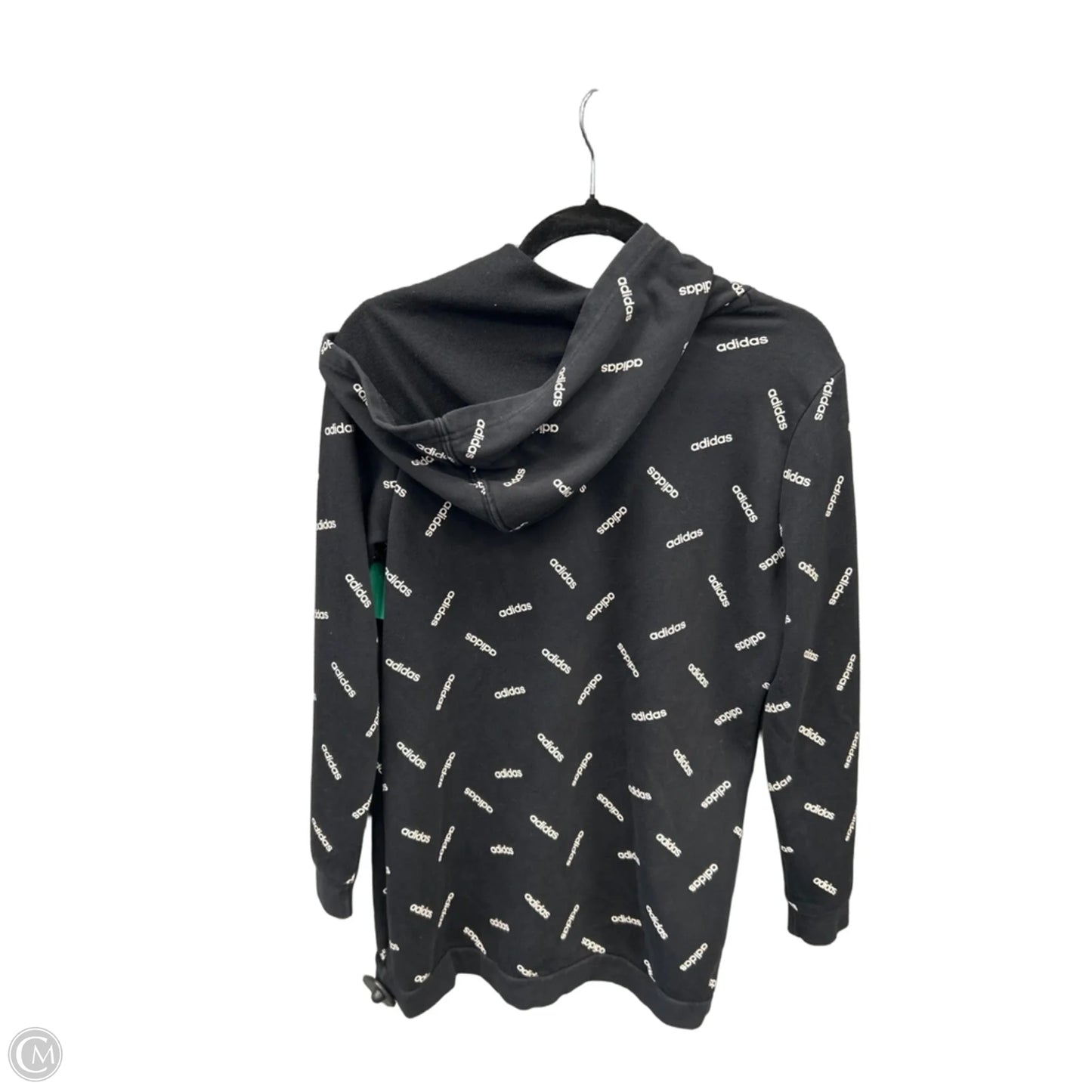 Athletic Dress By Adidas In Black & White, Size: M
