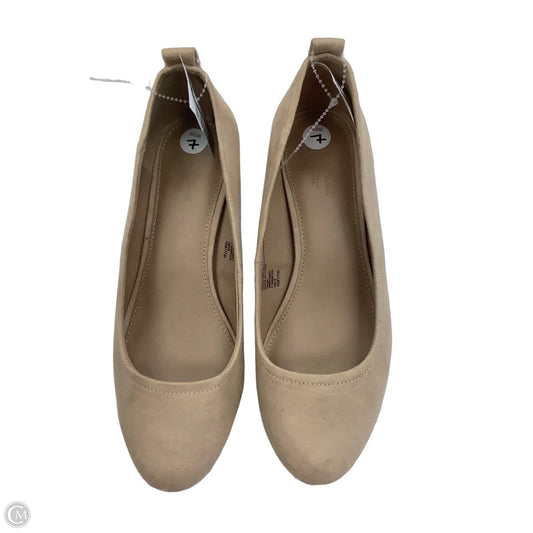 Shoes Heels Block By Universal Thread In Tan, Size: 7