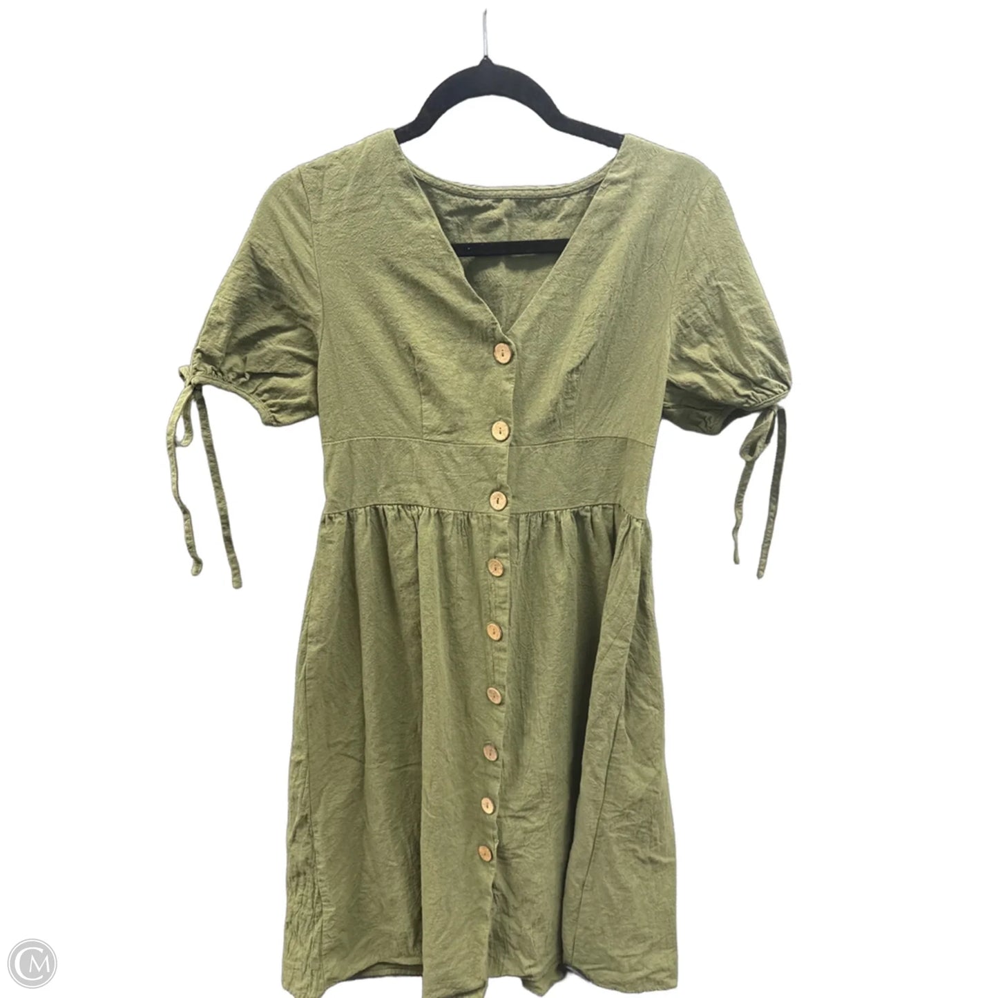 Dress Casual Midi By Clothes Mentor In Green, Size: M