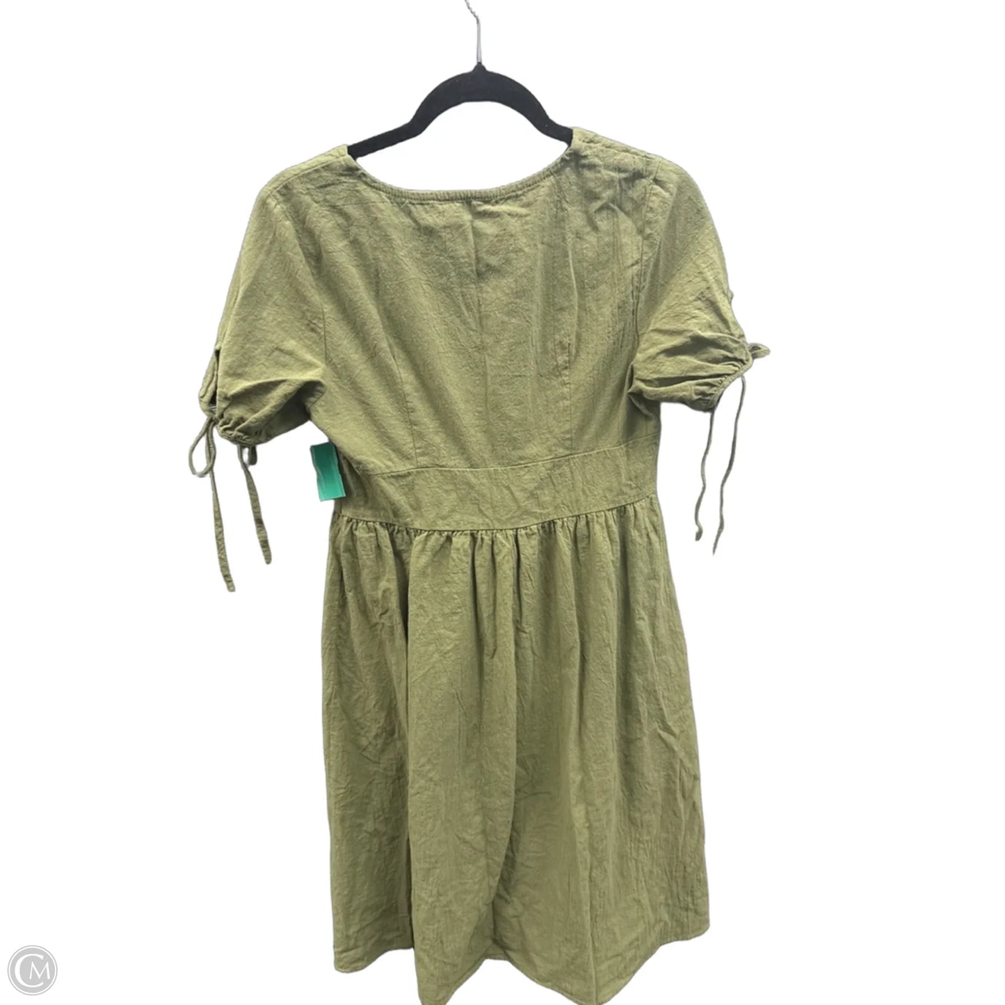Dress Casual Midi By Clothes Mentor In Green, Size: M