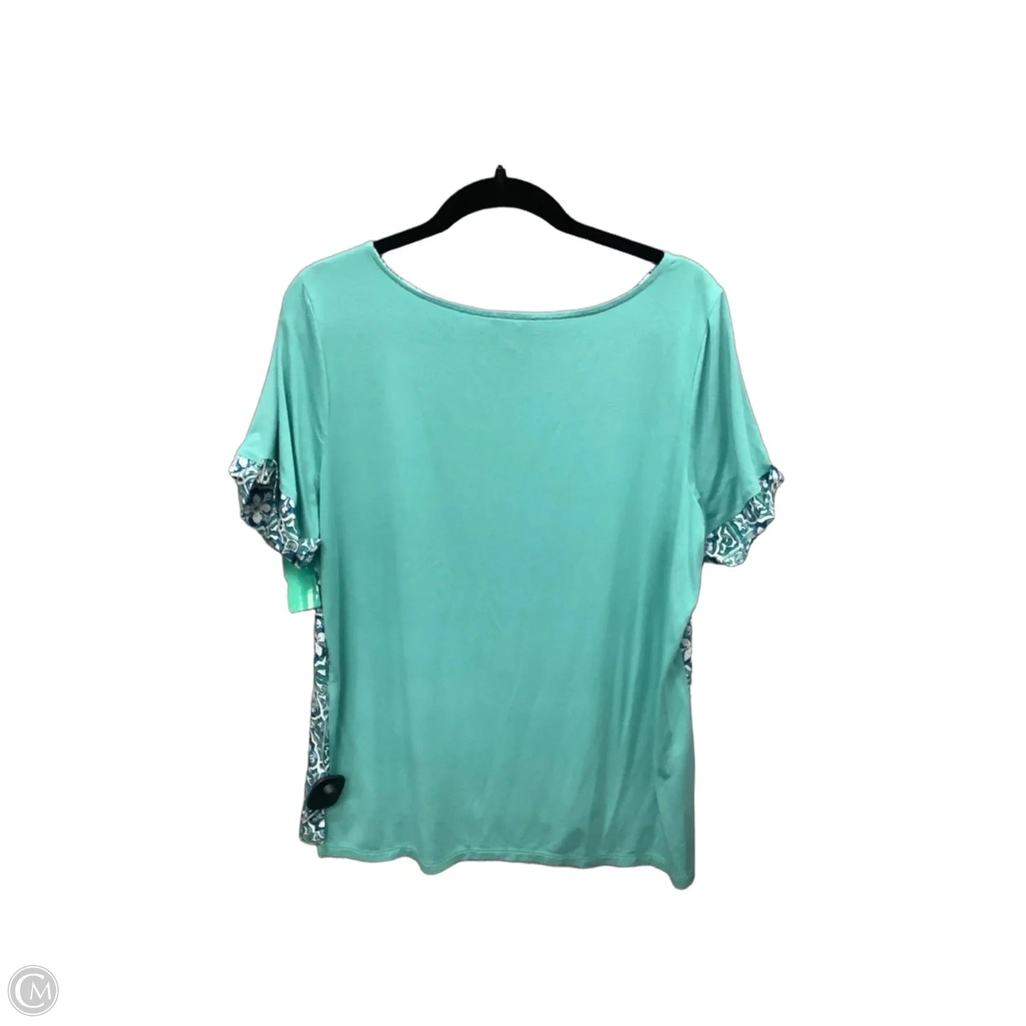 Top Short Sleeve By Limited In Teal, Size: Xl