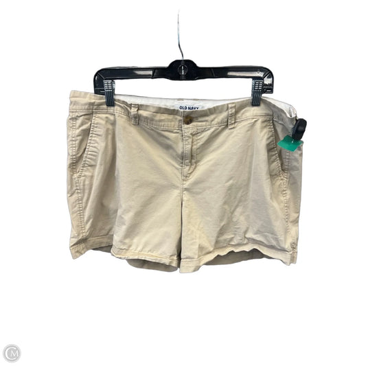 Shorts By Old Navy In Tan, Size: 14