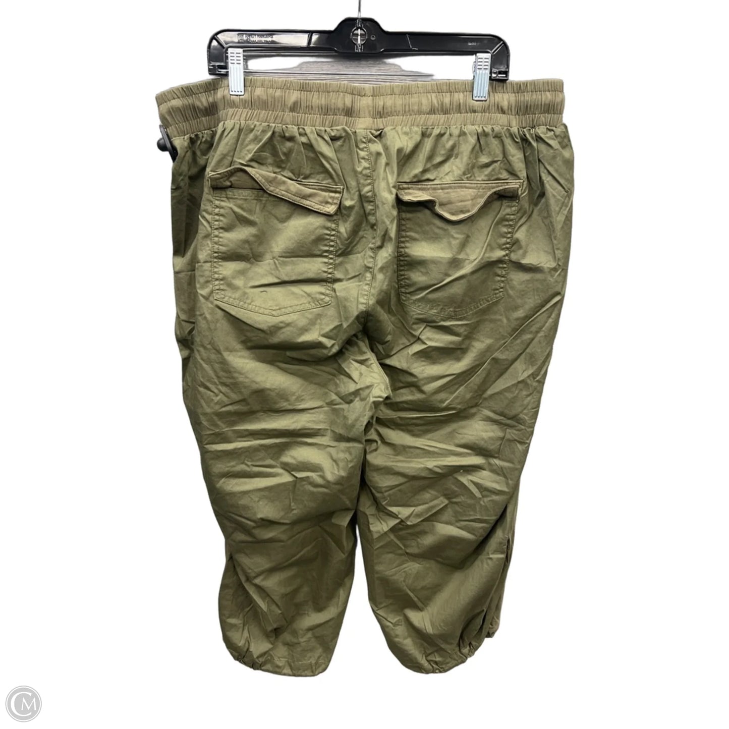 Capris By Lane Bryant In Green, Size: 18
