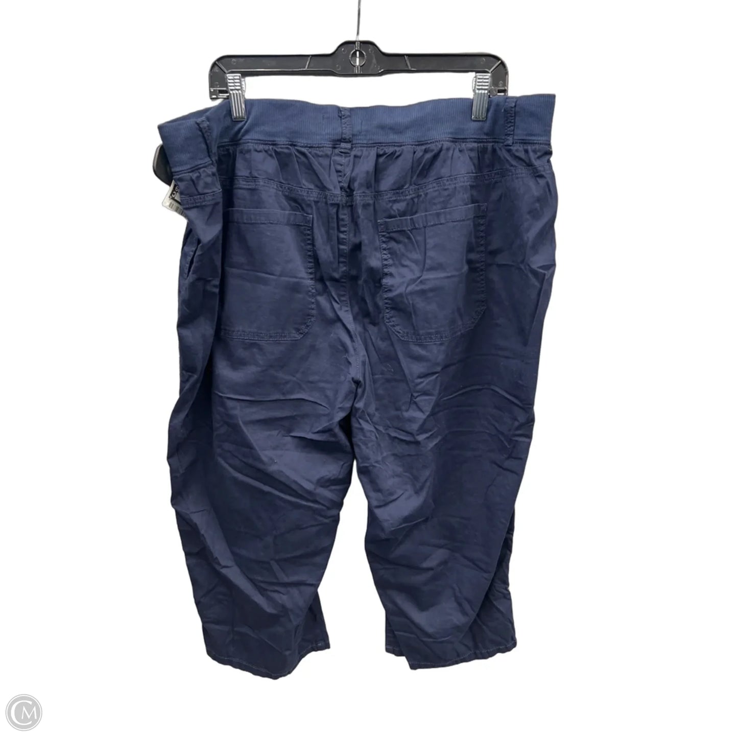 Capris By Evri In Blue, Size: 20