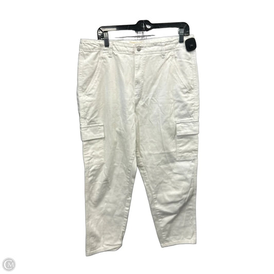 Jeans Boyfriend By Universal Thread In White Denim, Size: 12