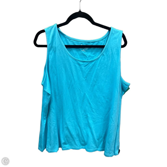 Tank Top By D&co. In Blue, Size: 2x