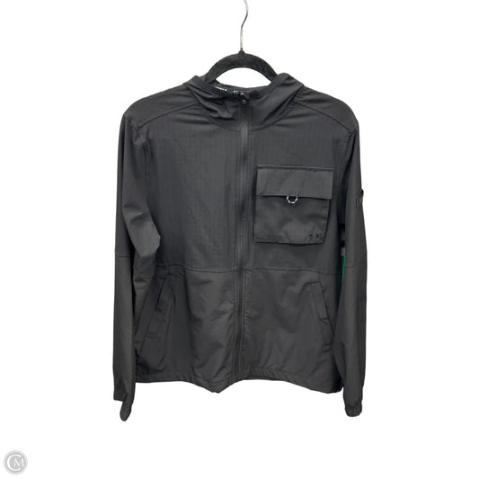 Athletic Top Long Sleeve Hoodie By Athletic Works In Black, Size: Xxl