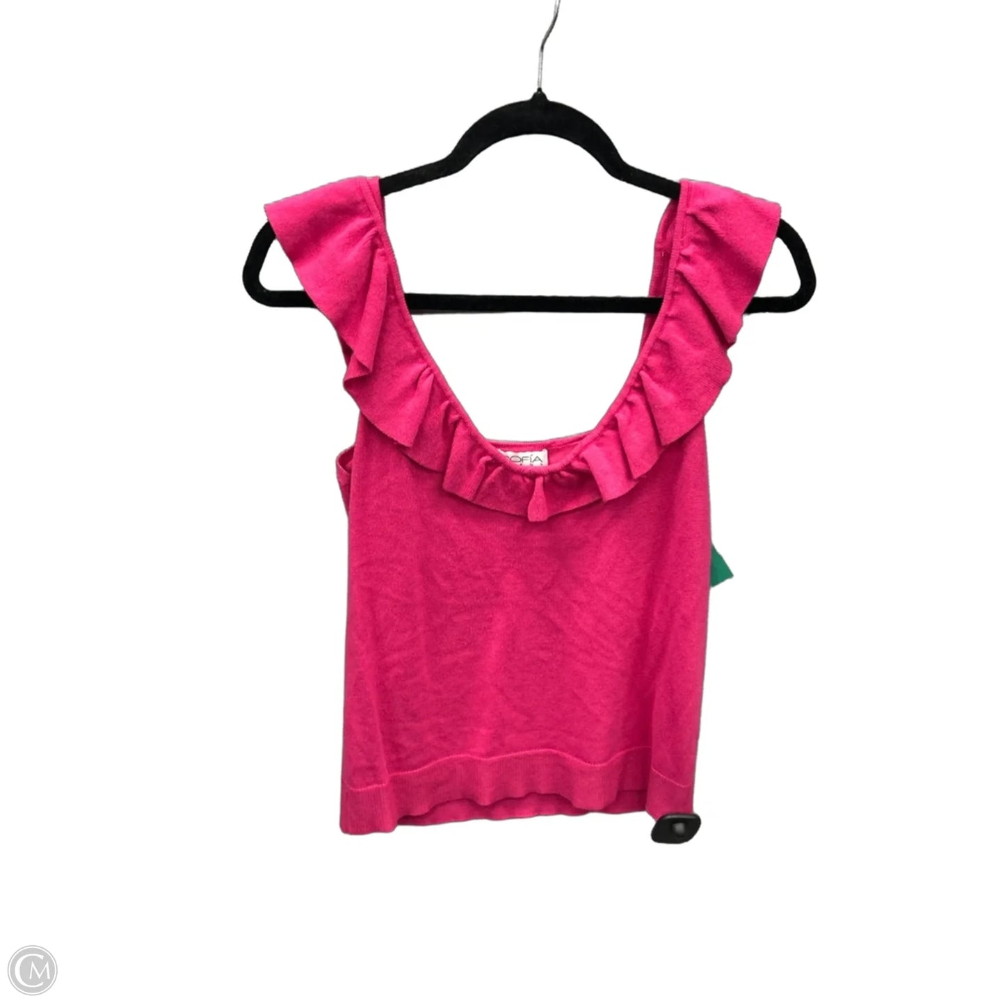 Top Sleeveless By Sofia By Sofia Vergara In Pink, Size: S