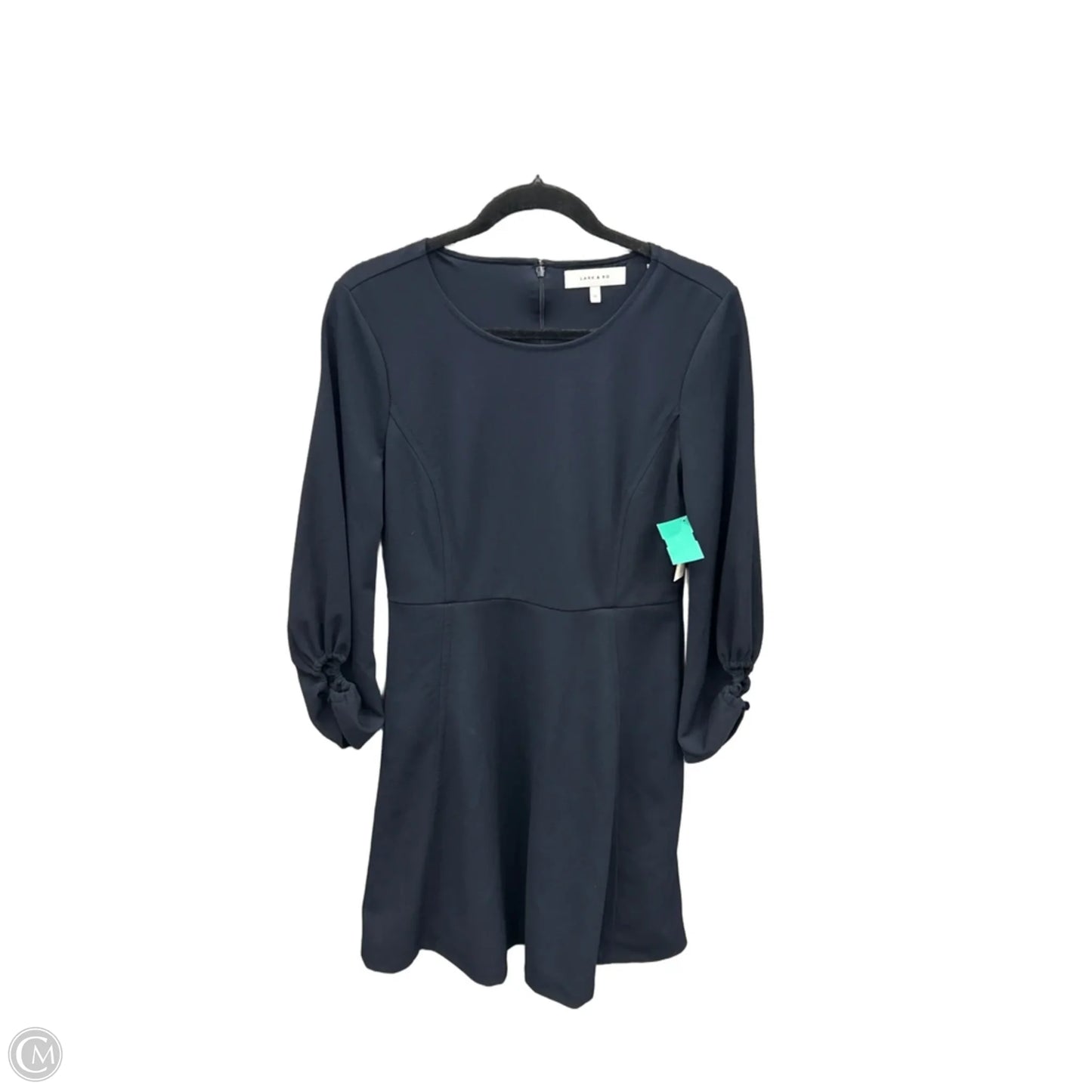 Dress Casual Midi By Clothes Mentor In Navy, Size: L