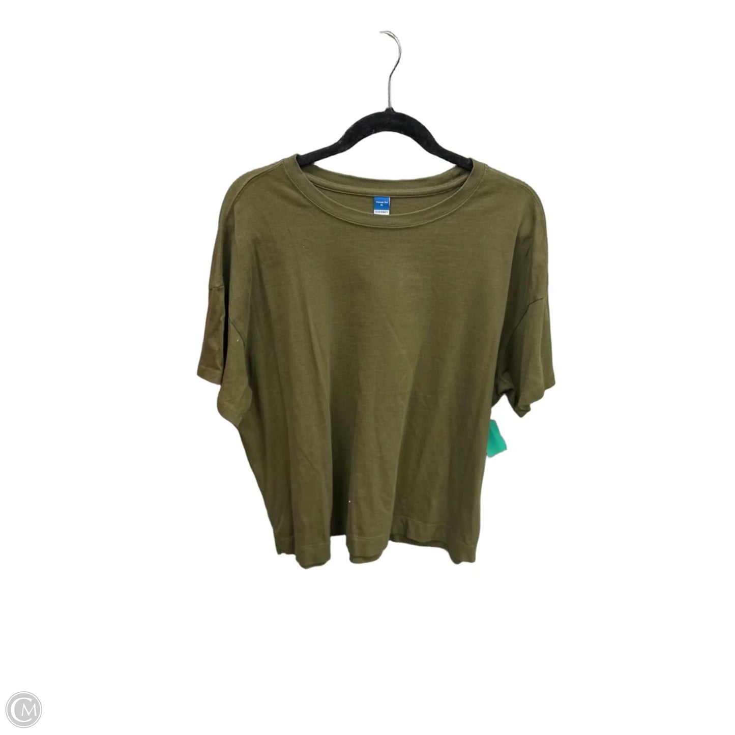 Top Short Sleeve By Old Navy In Green, Size: Xl