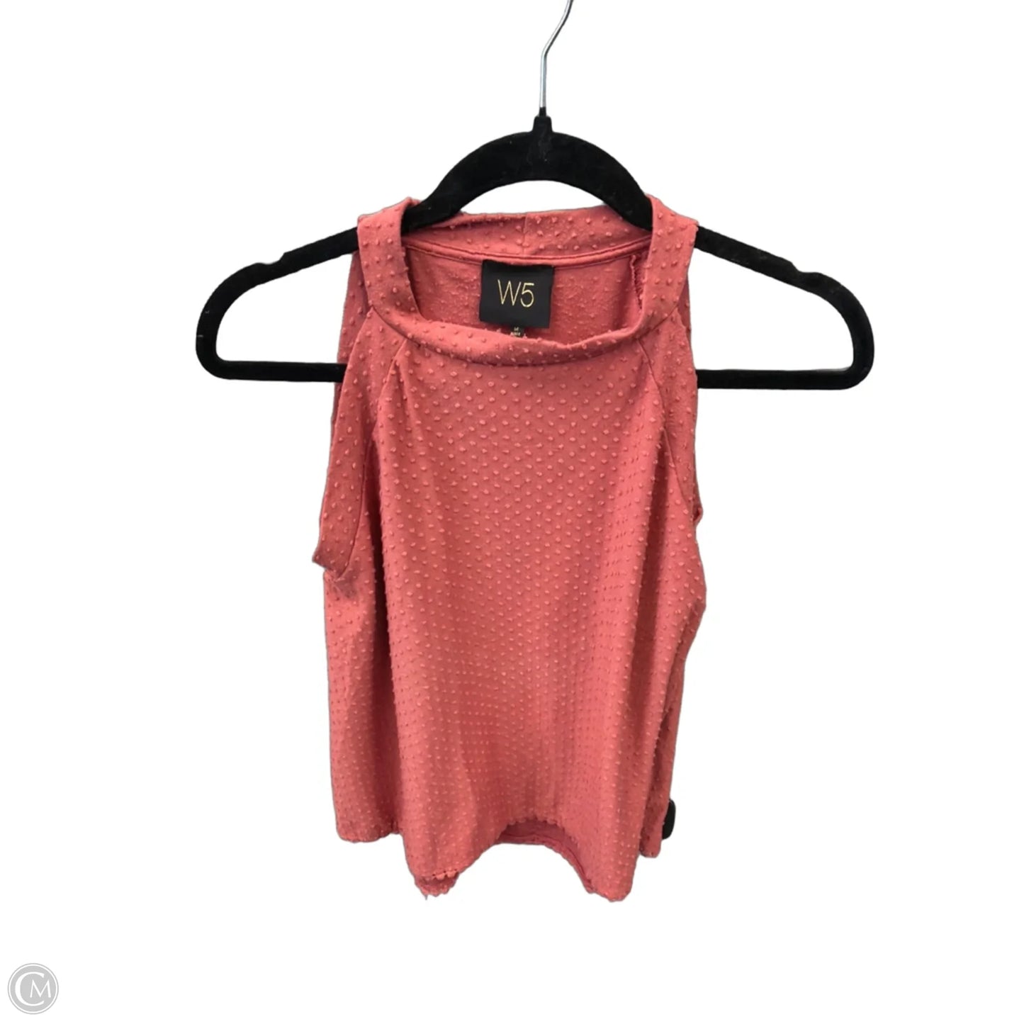 Top Sleeveless By W5 In Pink, Size: M