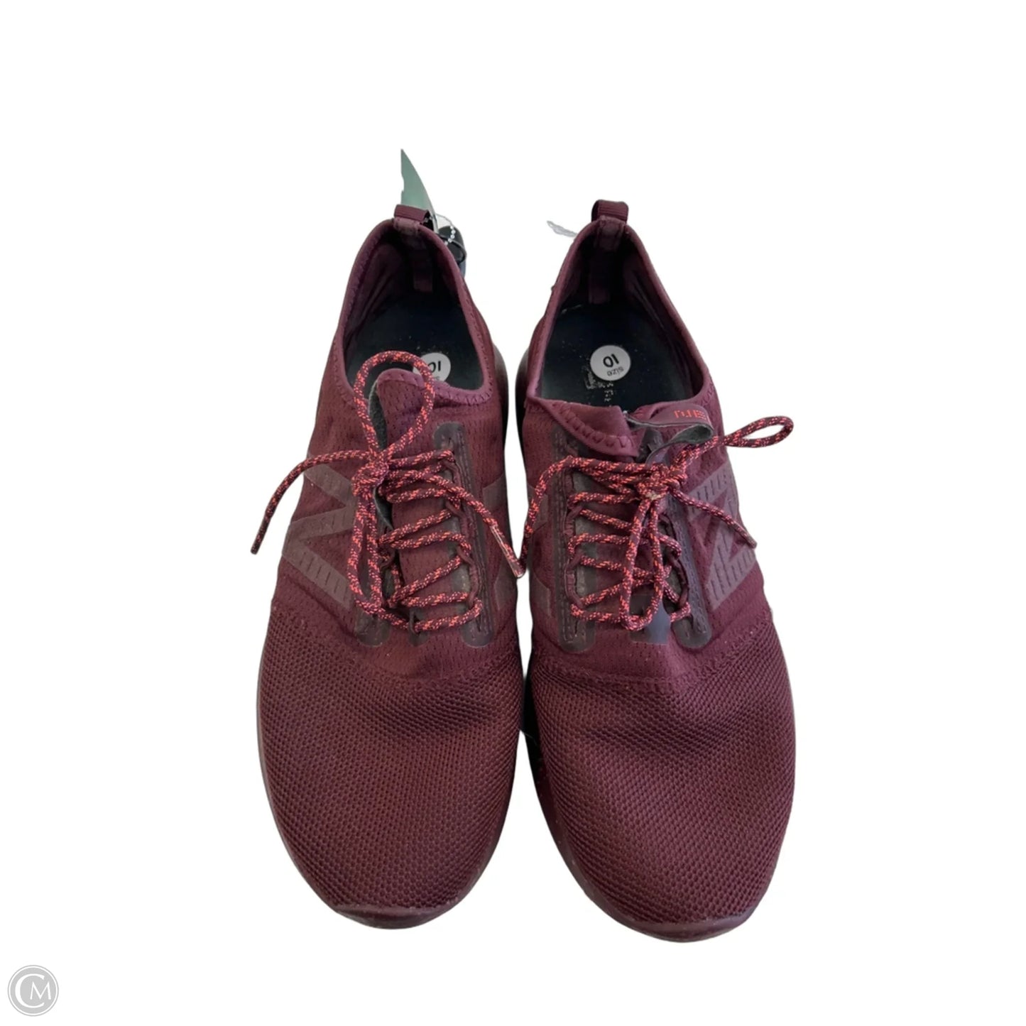 Shoes Athletic By New Balance In Maroon, Size: 10