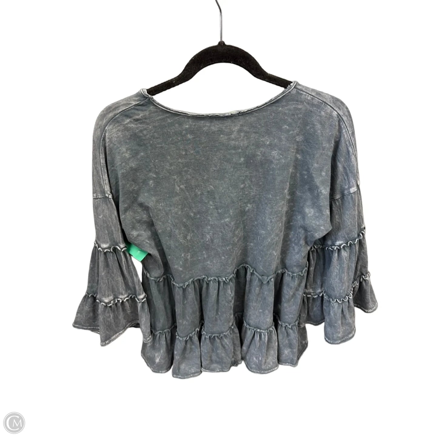 Top Long Sleeve By Altard State In Blue, Size: S