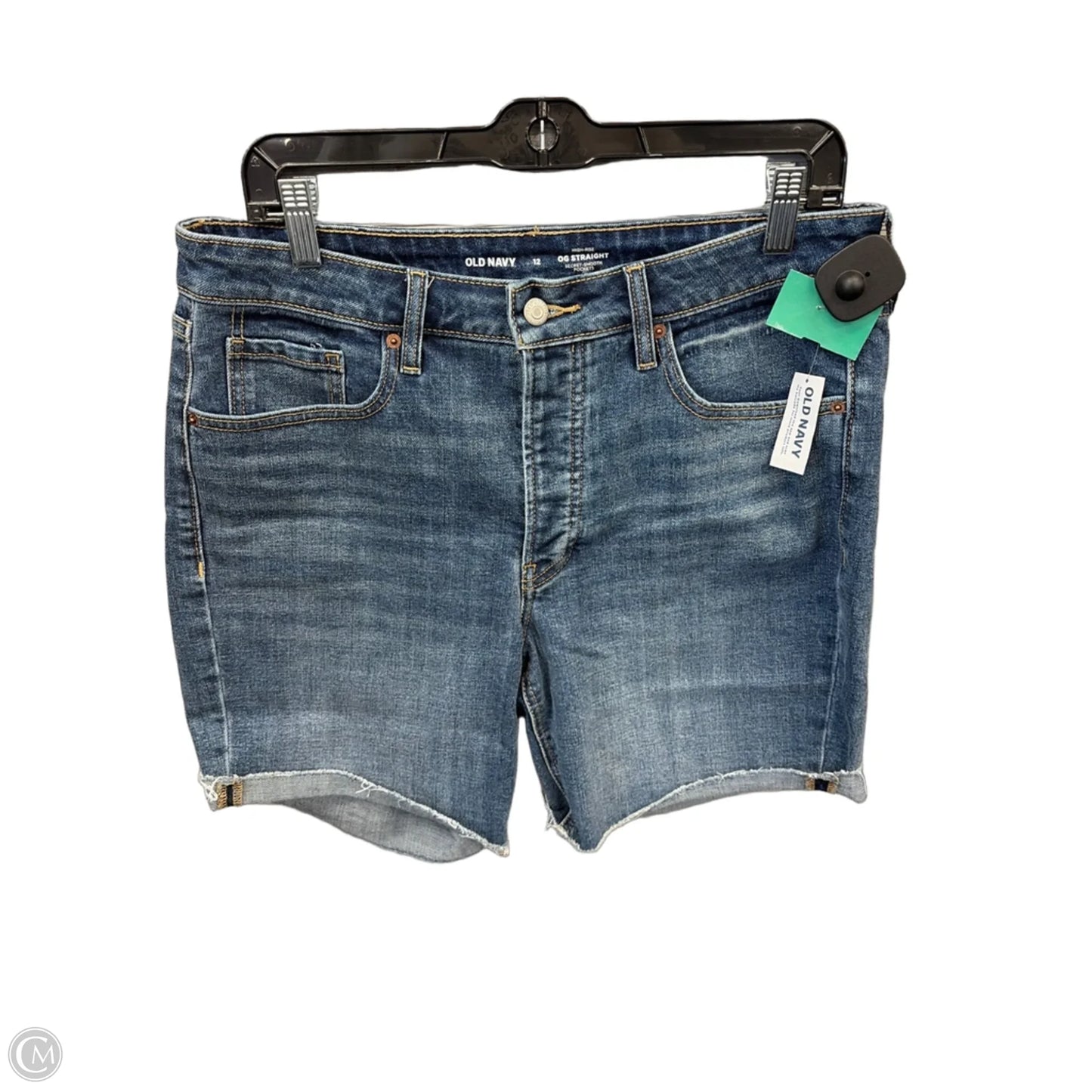 Shorts By Old Navy In Blue Denim, Size: 12