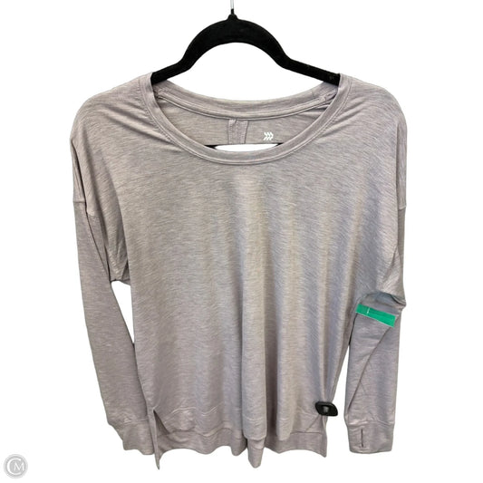 Athletic Top Long Sleeve Crewneck By All In Motion In Purple, Size: M