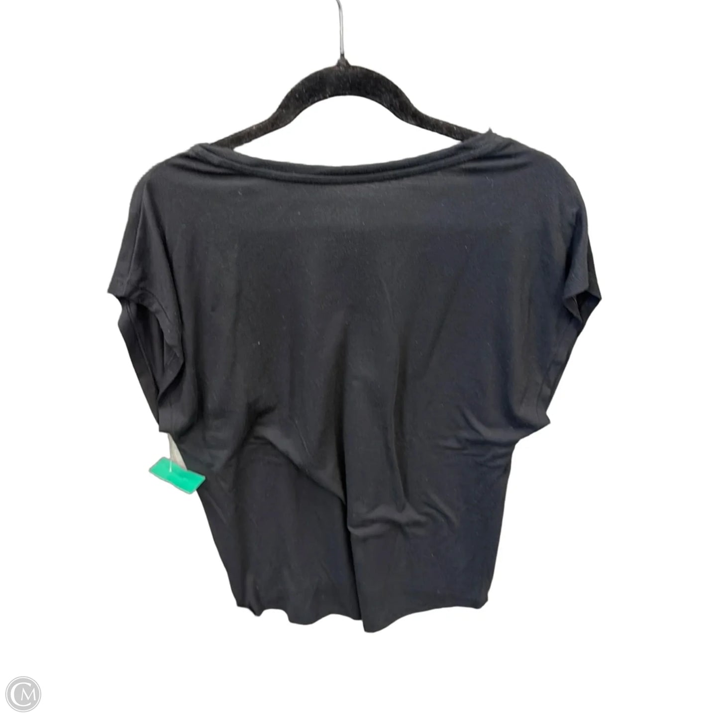 Athletic Top Short Sleeve By Nike Apparel In Black, Size: M