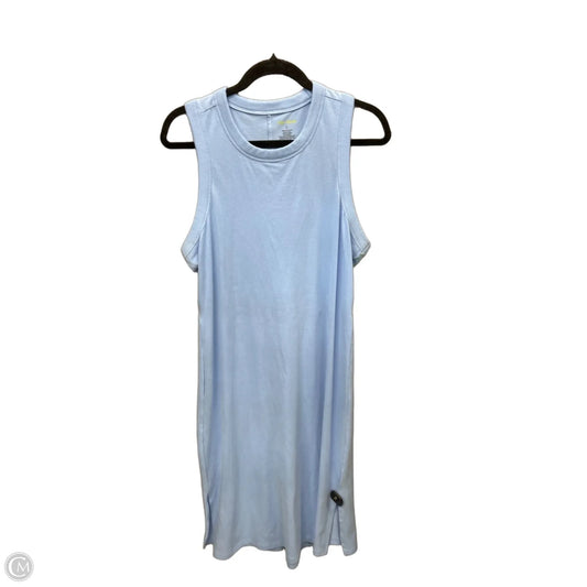 Athletic Dress By Tek Gear In Blue, Size: L