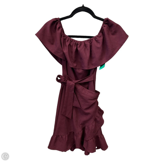 Dress Casual Midi By Dee Elly In Red, Size: S