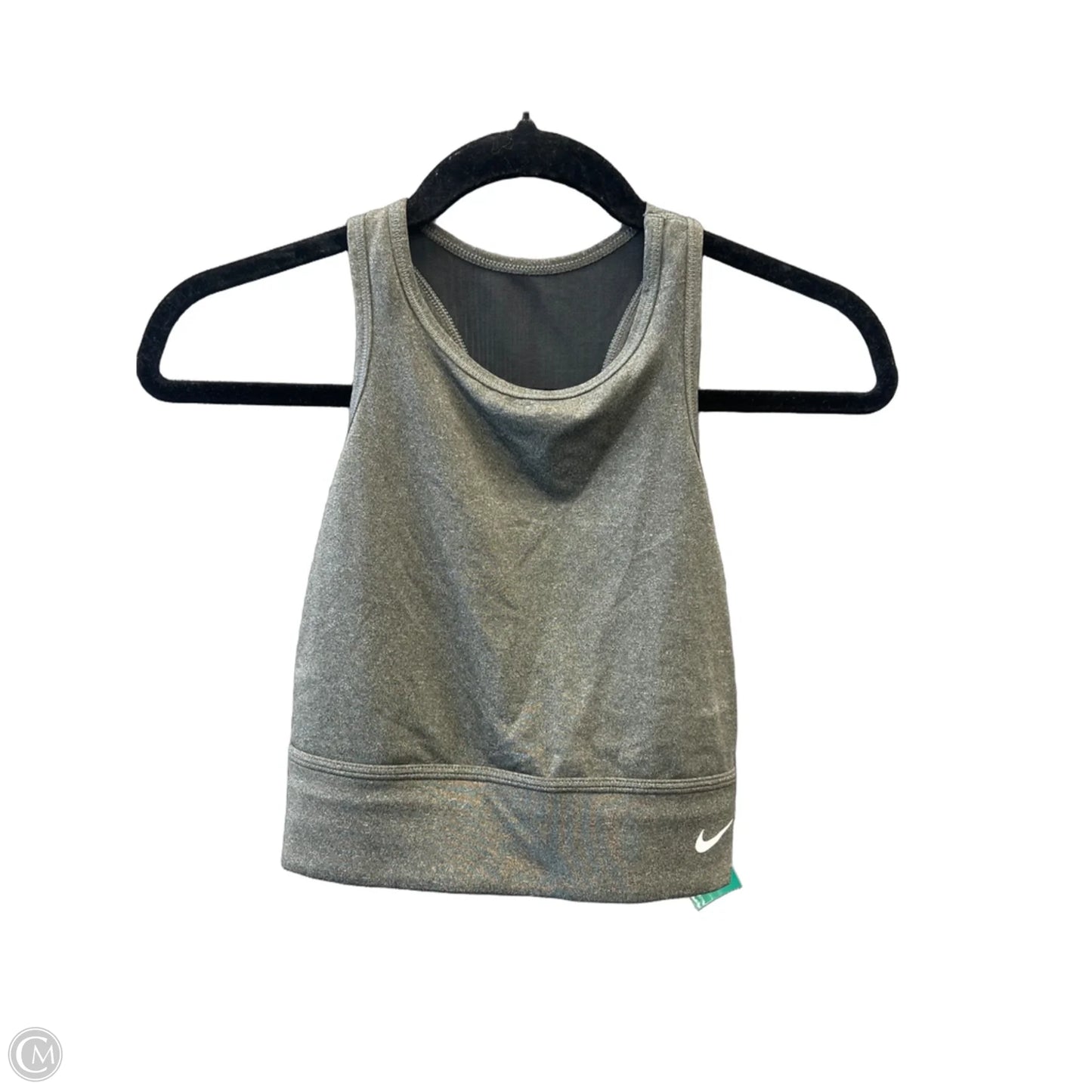 Athletic Bra By Nike Apparel In Grey, Size: L