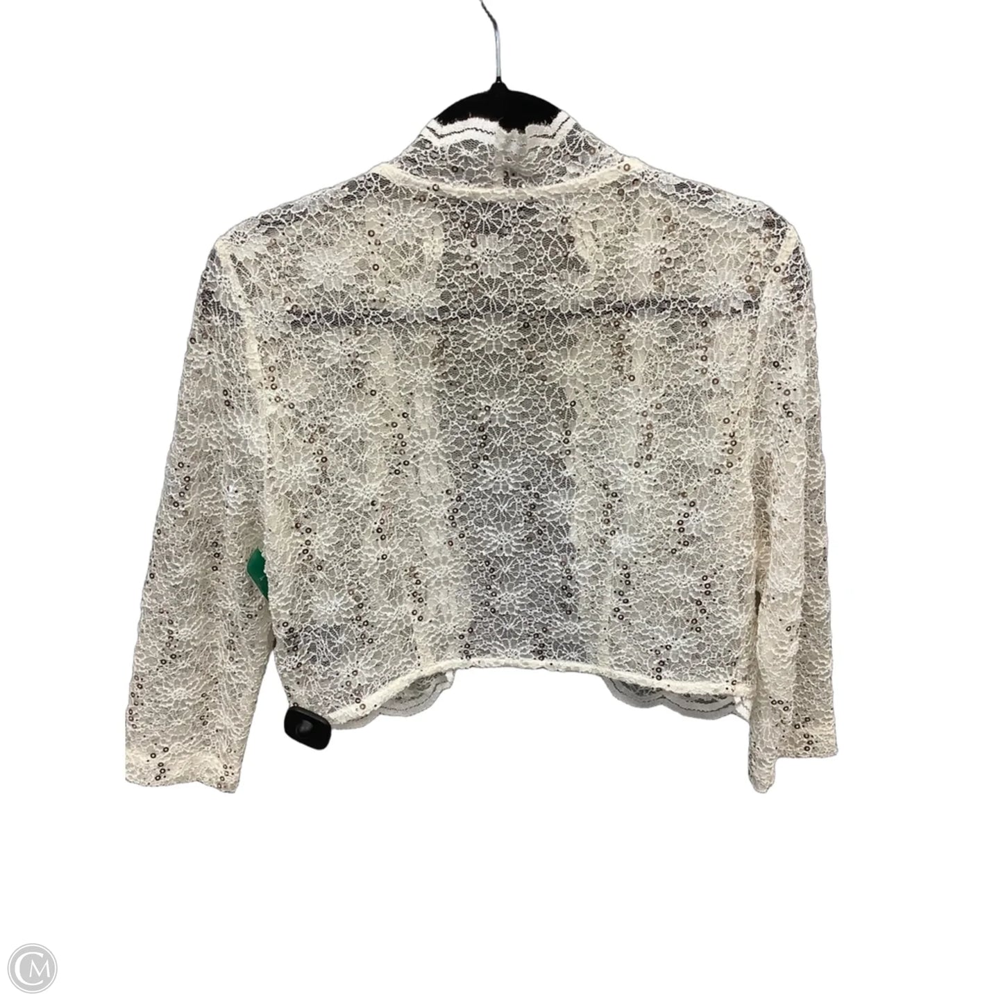Bolero By R And M Richards In Cream, Size: M