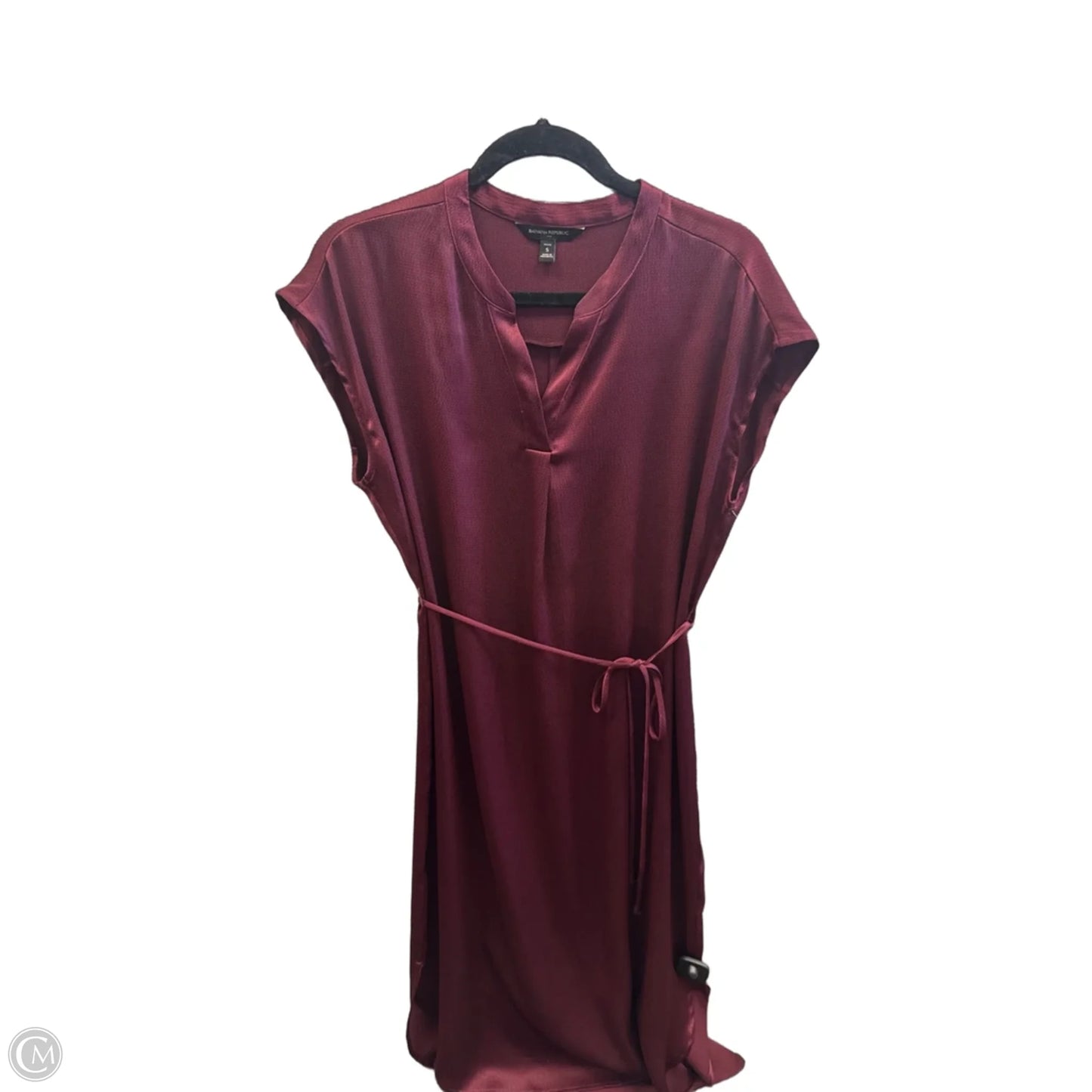Dress Casual Maxi By Banana Republic In Maroon, Size: Sp