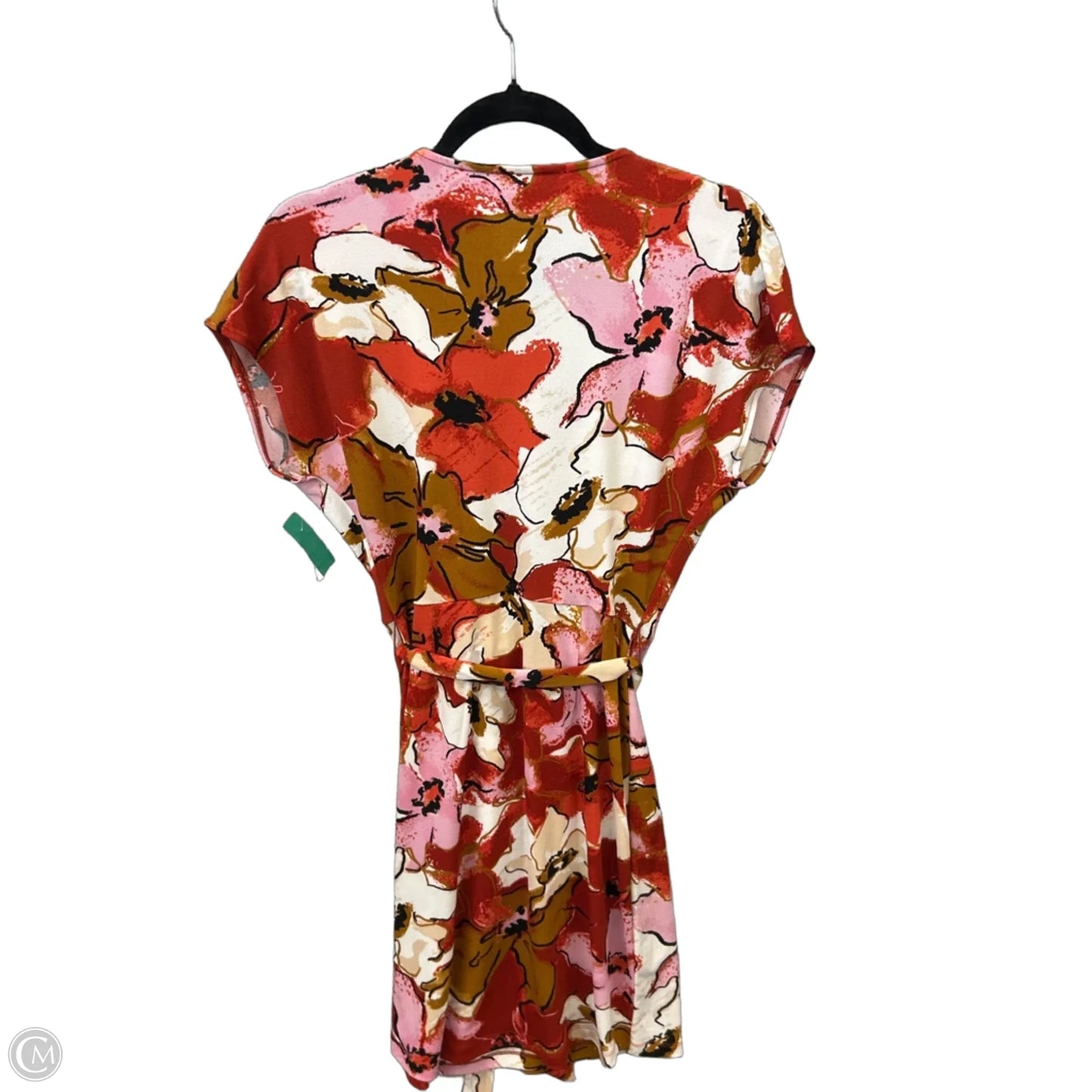 Dress Casual Midi By Nine West Apparel In Orange, Size: S
